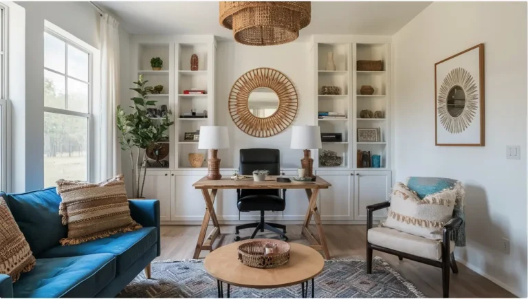 20+ Stunning Boho Home Office Ideas That Will Boost Your Creativity